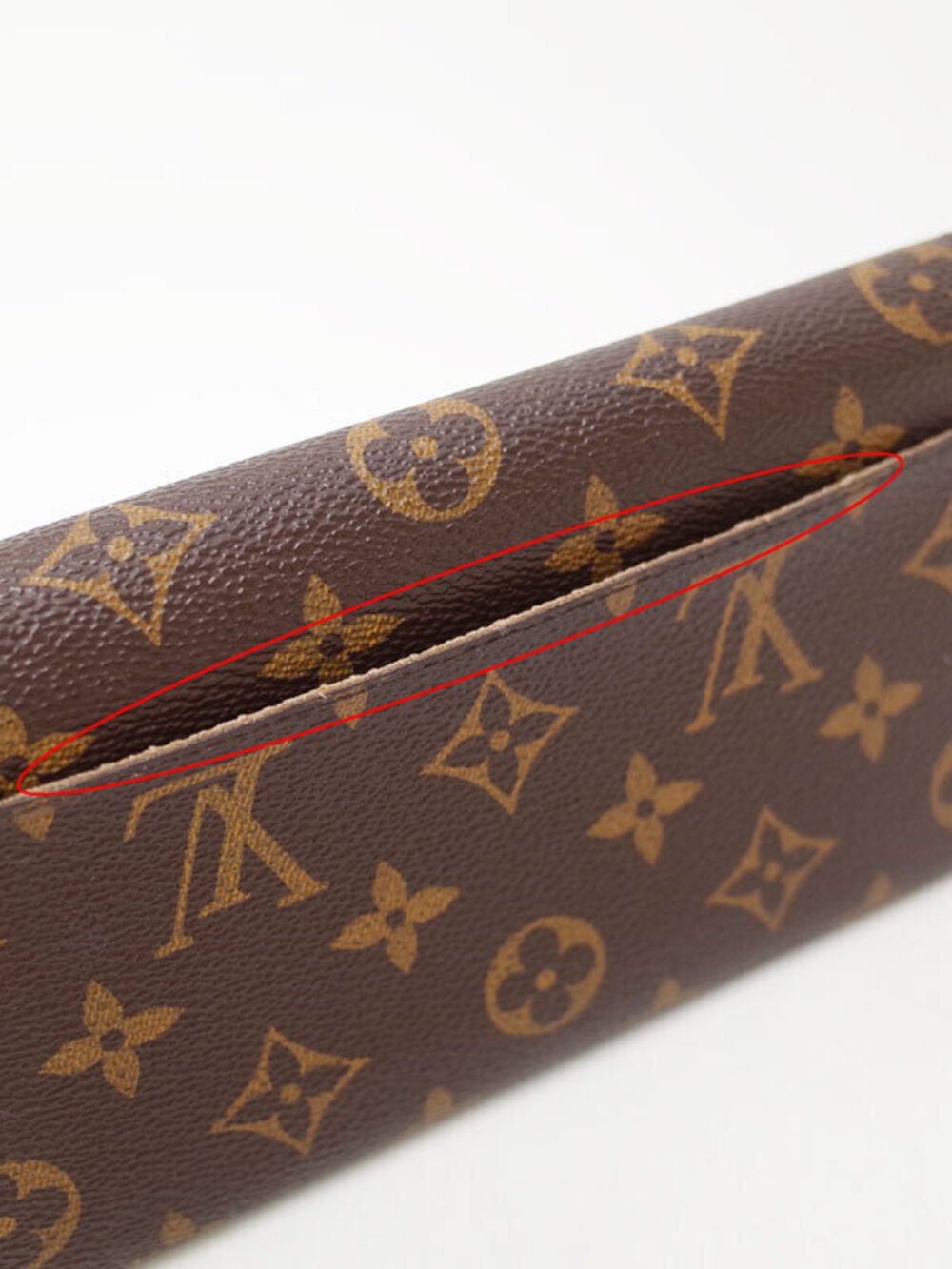 Louis Vuitton fold Long Portefeuille Monogram Sarah Wallet Bi - Picture 4 of 9